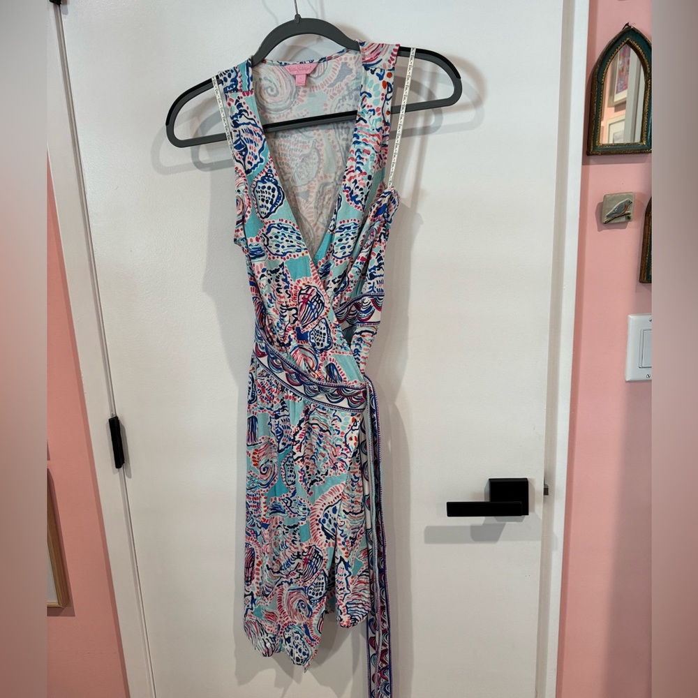 Lilly Pulitzer Wrap Dress, L